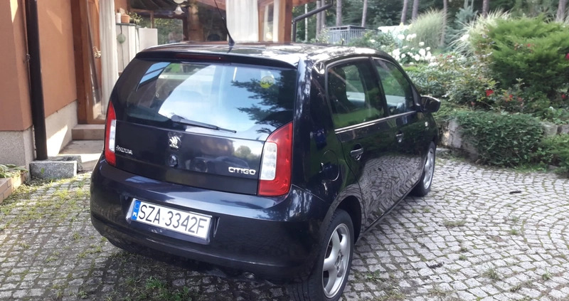 Skoda Citigo cena 13900 przebieg: 236000, rok produkcji 2016 z Mszana Dolna małe 121